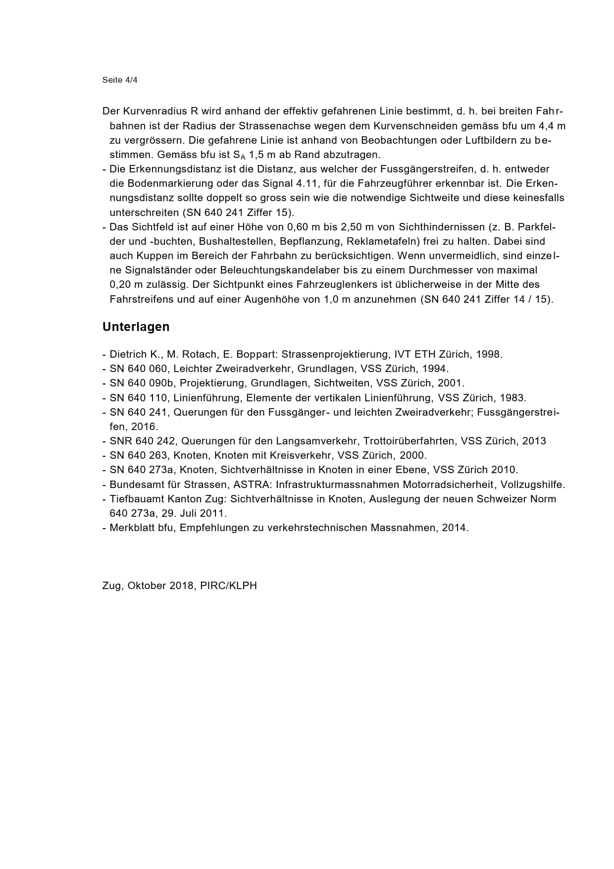 
                    Projektierungshilfe: Sichtweiten - Seite 4\/4